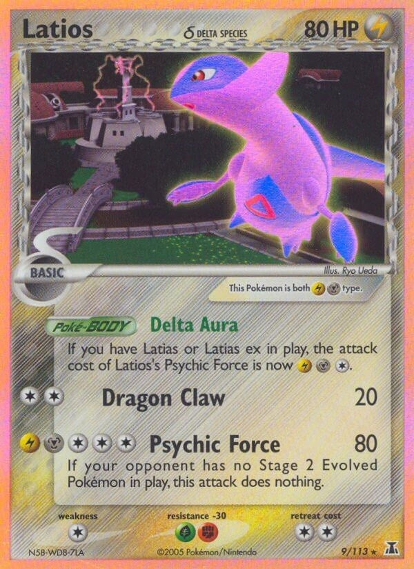 Image for Latios (Delta Species) (9/113) [Delta Species] - Pokemon