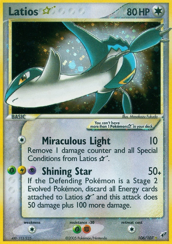 Image for Latios Star (106/107) [Deoxys] - Pokemon