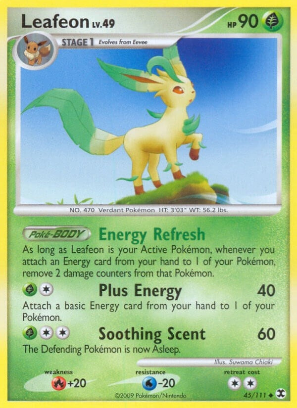 Image for Leafeon (45/111) [Rising Rivals] - Pokemon