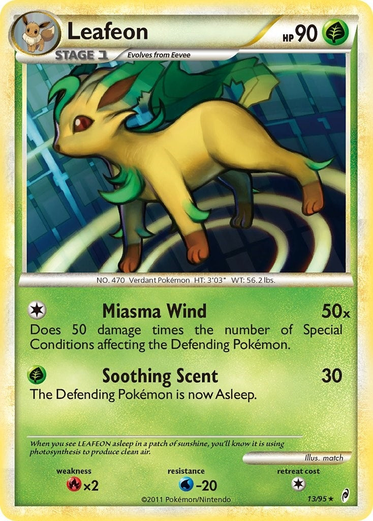 Image for Leafeon (13/95) [Call of Legends] - Pokemon