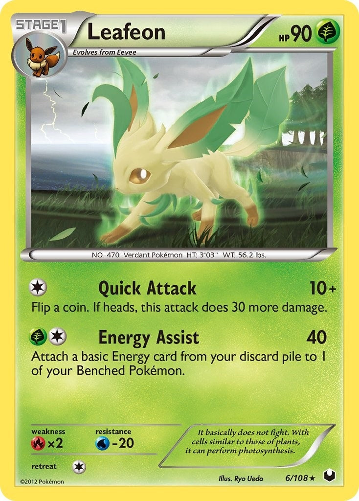 Image for Leafeon (6/108) [Dark Explorers] - Pokemon