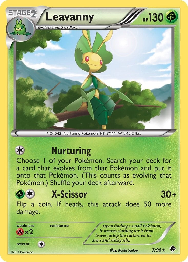 Image for Leavanny (7) (7/98) [Emerging Powers] - Pokemon