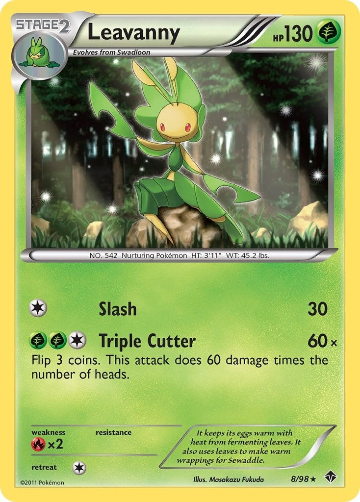Image for Leavanny (8) (8/98) [Emerging Powers] - Pokemon