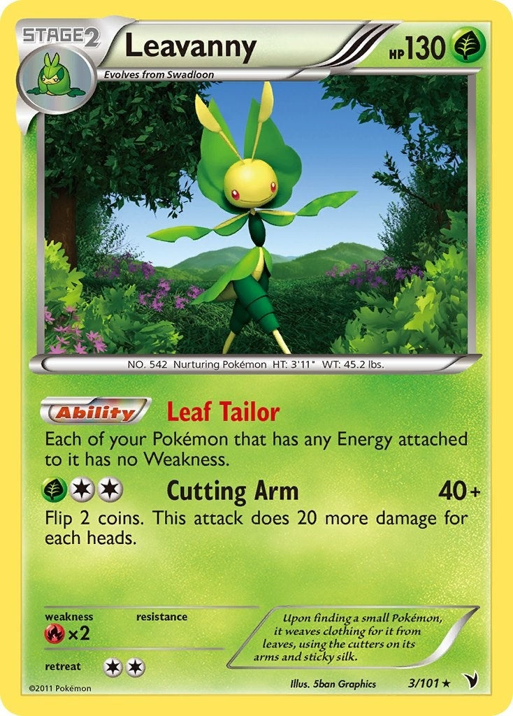 Image for Leavanny (3/101) [Noble Victories] - Pokemon