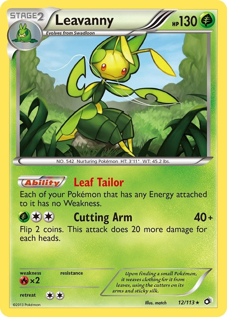 Image for Leavanny (12/113) [Legendary Treasures] - Pokemon
