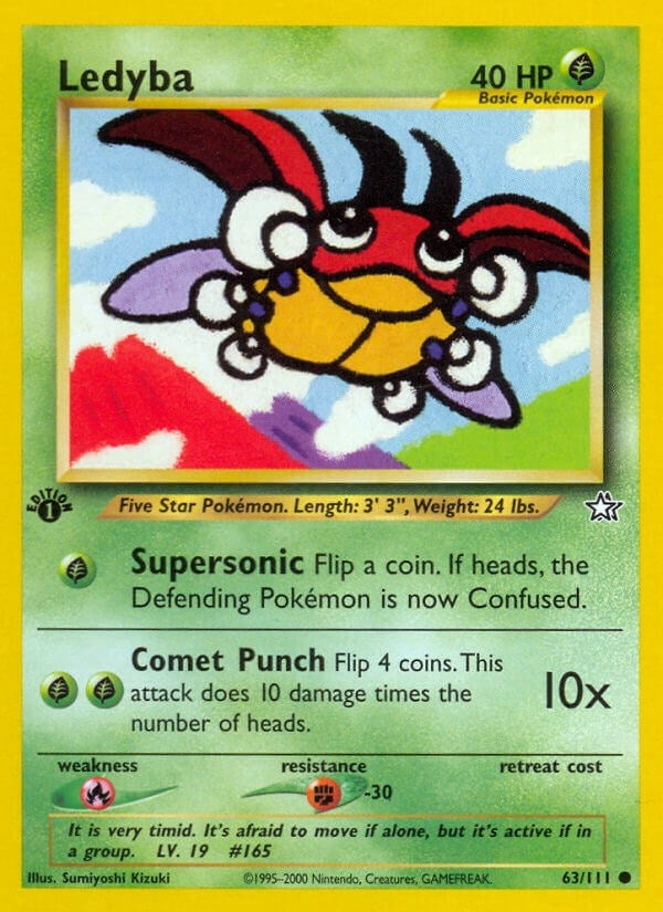 Image for Ledyba (063/111) [Neo Genesis] - Pokemon