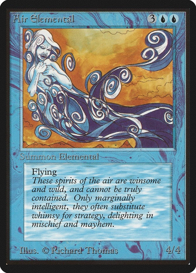 Image for Air Elemental [Beta Edition] - Magic: The Gathering