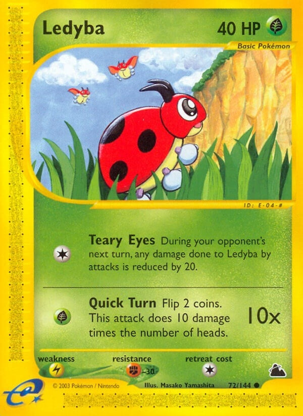Image for Ledyba (72) (072/144) [Skyridge] - Pokemon