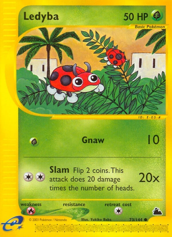 Image for Ledyba (73) (073/144) [Skyridge] - Pokemon