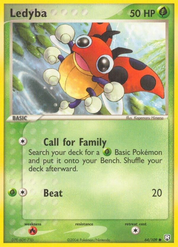 Image for Ledyba (64/109) [Team Rocket Returns] - Pokemon