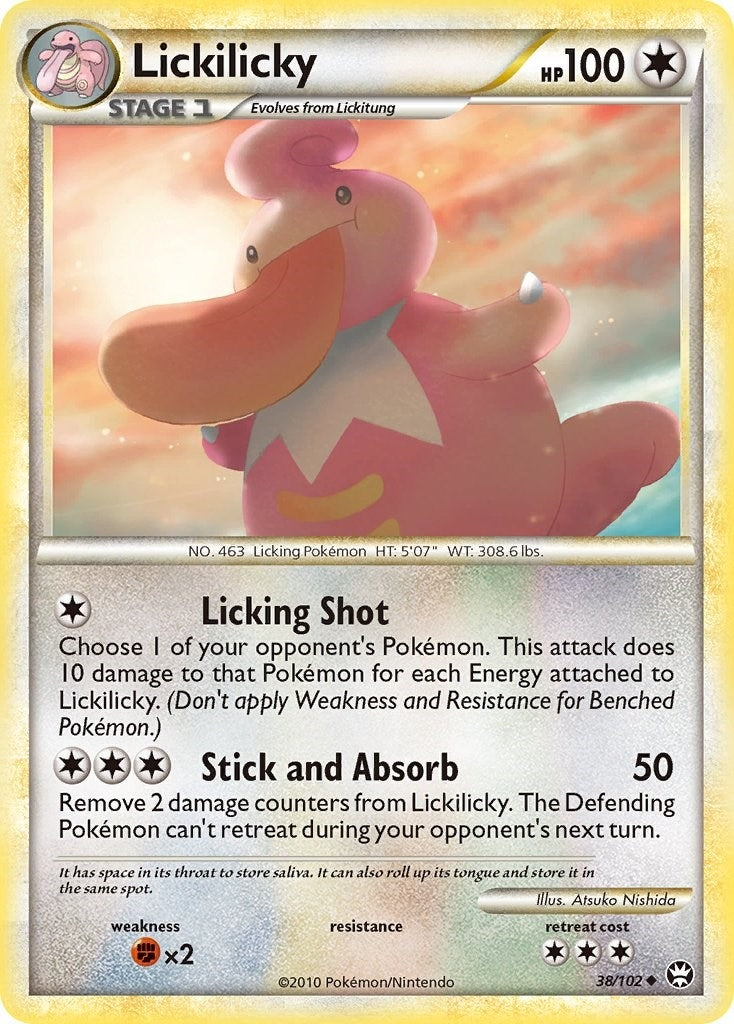 Image for Lickilicky (38/102) [Triumphant] - Pokemon