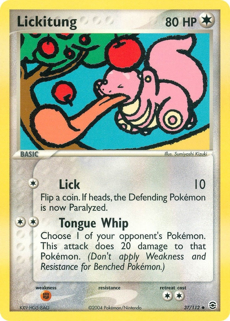 Image for Lickitung (37/112) [FireRed & LeafGreen] - Pokemon