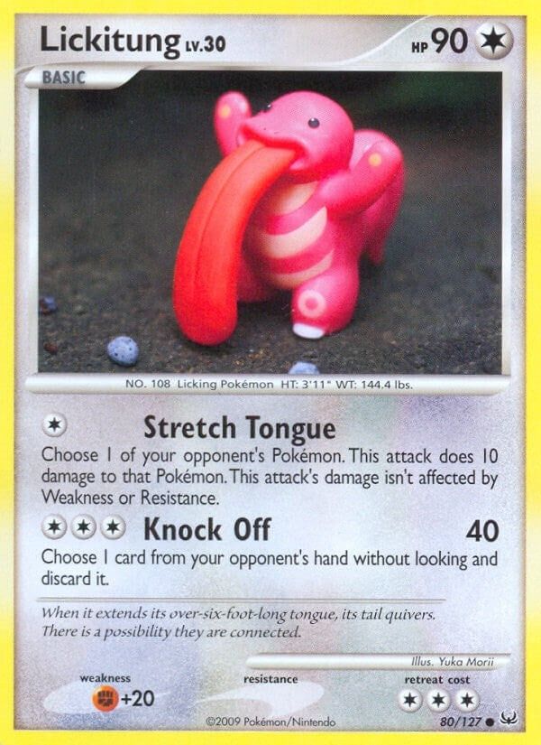 Image for Lickitung (80/127) [Platinum] - Pokemon