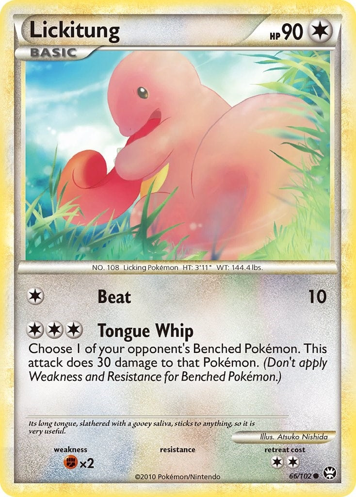 Image for Lickitung (66/102) [Triumphant] - Pokemon