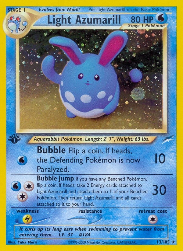 Image for Light Azumarill (013/105) [Neo Destiny] - Pokemon