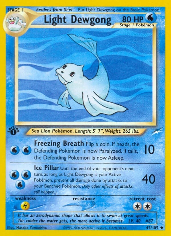 Image for Light Dewgong (045/105) [Neo Destiny] - Pokemon