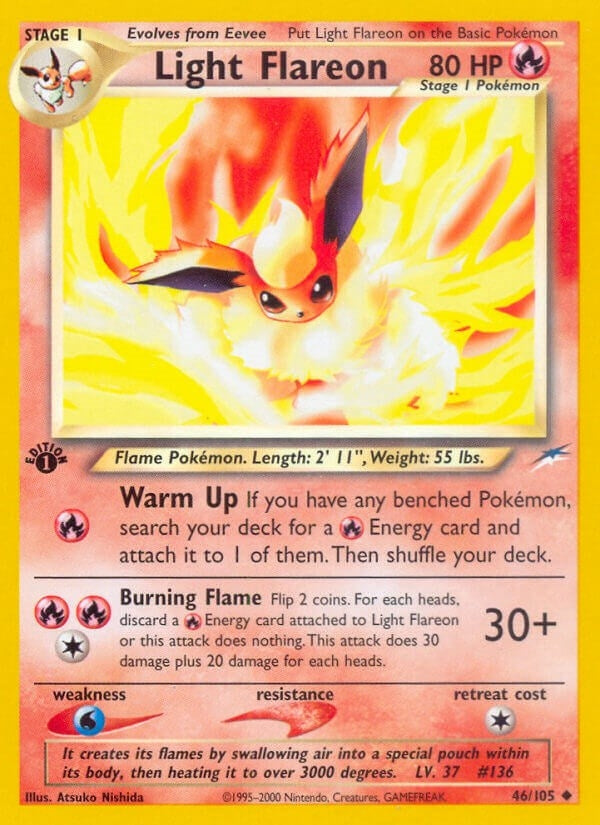 Image for Light Flareon (046/105) [Neo Destiny] - Pokemon