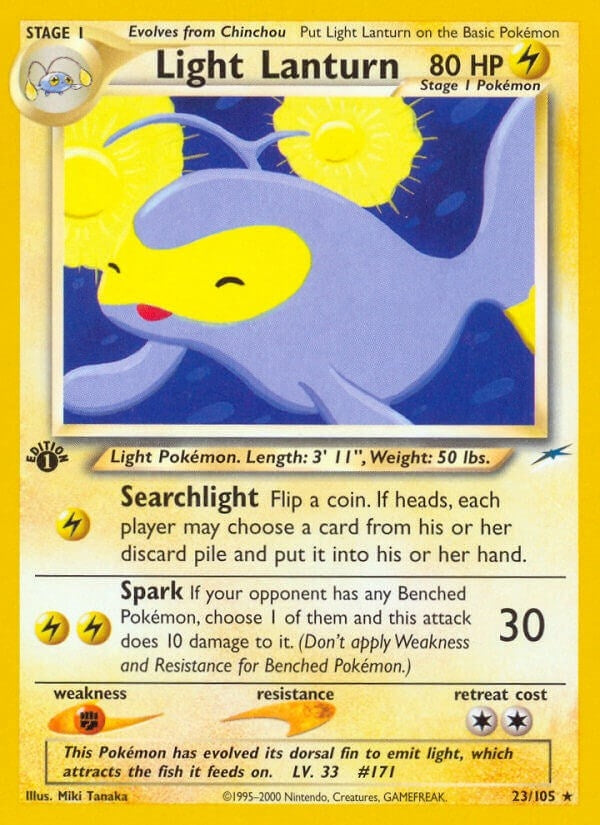 Image for Light Lanturn (023/105) [Neo Destiny] - Pokemon
