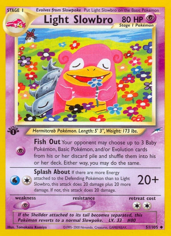Image for Light Slowbro (051/105) [Neo Destiny] - Pokemon