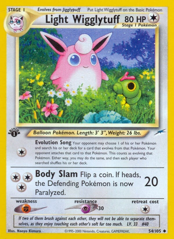 Image for Light Wigglytuff (054/105) [Neo Destiny] - Pokemon