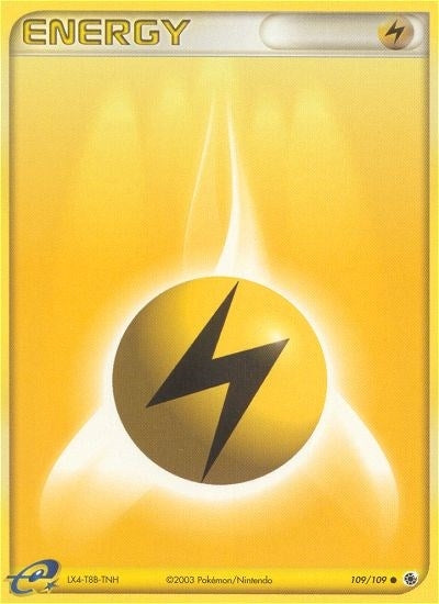 Image for Lightning Energy (109/109) [Ruby and Sapphire] - Pokemon