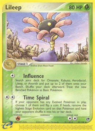Image for Lileep (42/100) [Sandstorm] - Pokemon