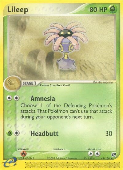Image for Lileep (43/100) [Sandstorm] - Pokemon