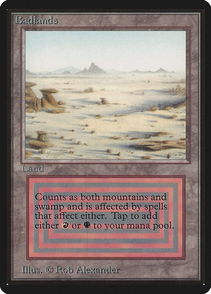 Image for Badlands [Beta Edition] - Magic: The Gathering