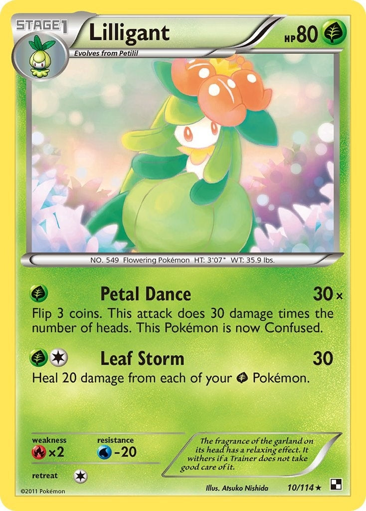 Image for Lilligant (10/114) [Black and White] - Pokemon