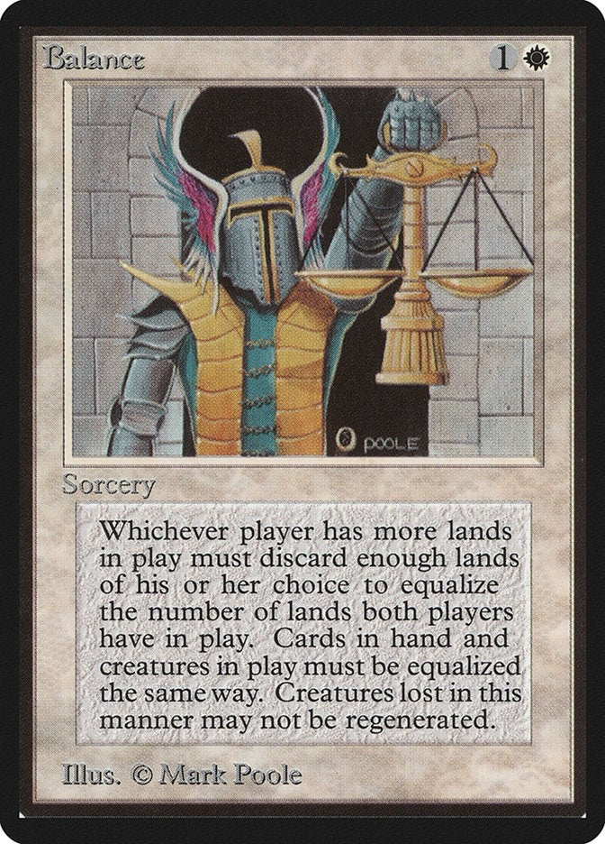 Image for Balance [Beta Edition] - Magic: The Gathering