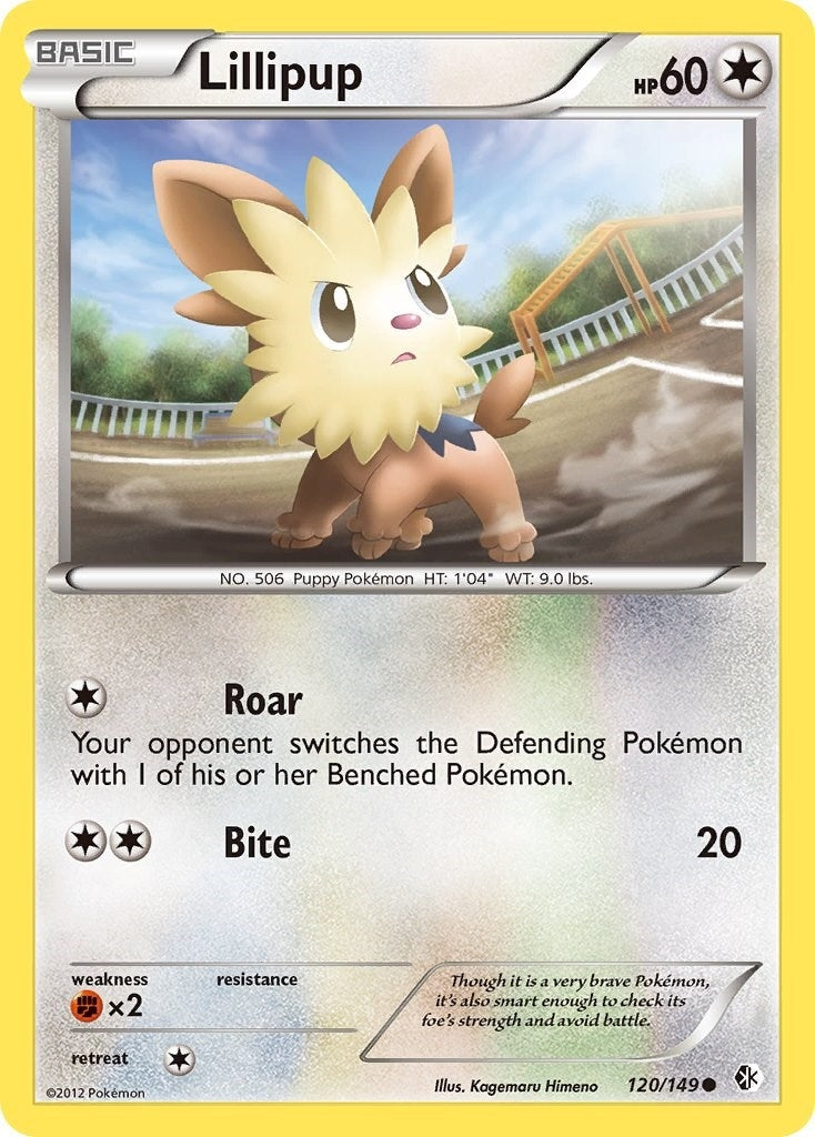 Image for Lillipup (120/149) [Boundaries Crossed] - Pokemon