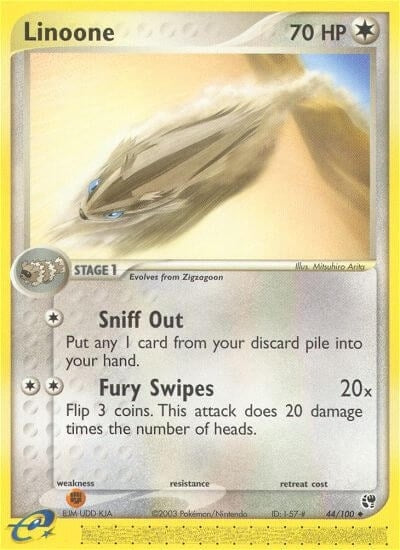 Image for Linoone (44/100) [Sandstorm] - Pokemon