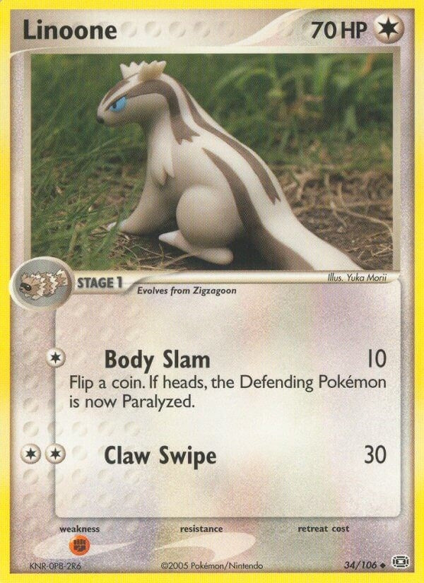 Image for Linoone (34/106) [Emerald] - Pokemon