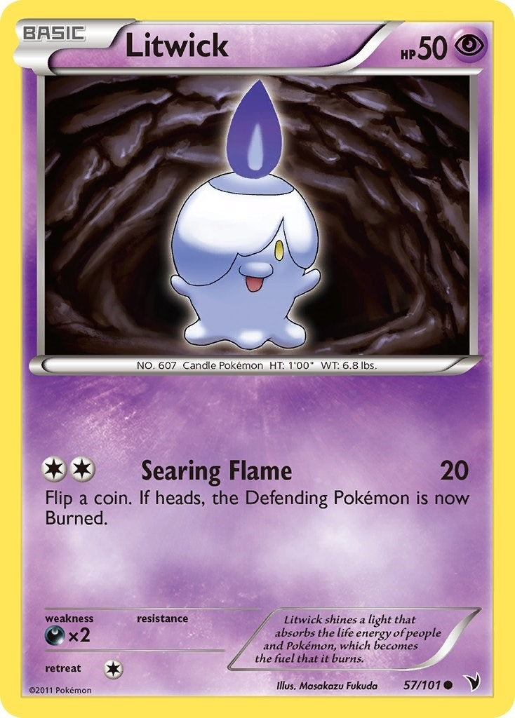 Image for Litwick (57) (57/101) [Noble Victories] - Pokemon