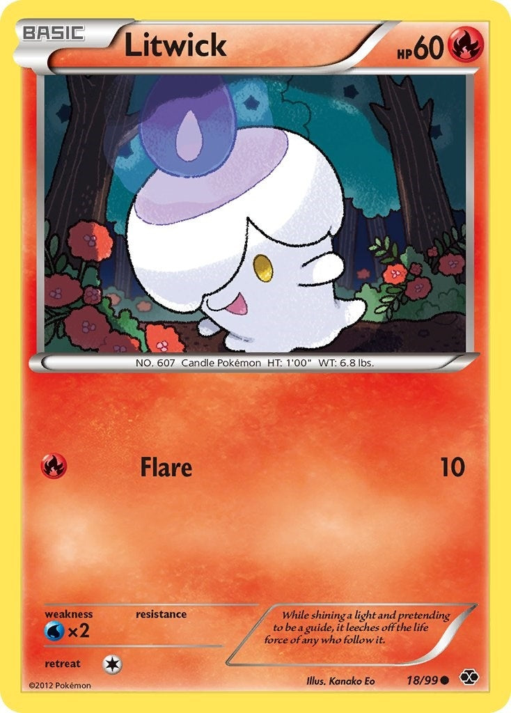 Image for Litwick (18/99) [Next Destinies] - Pokemon