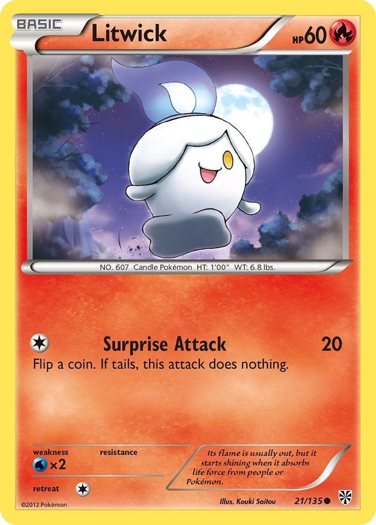 Image for Litwick (21/135) [Plasma Storm] - Pokemon