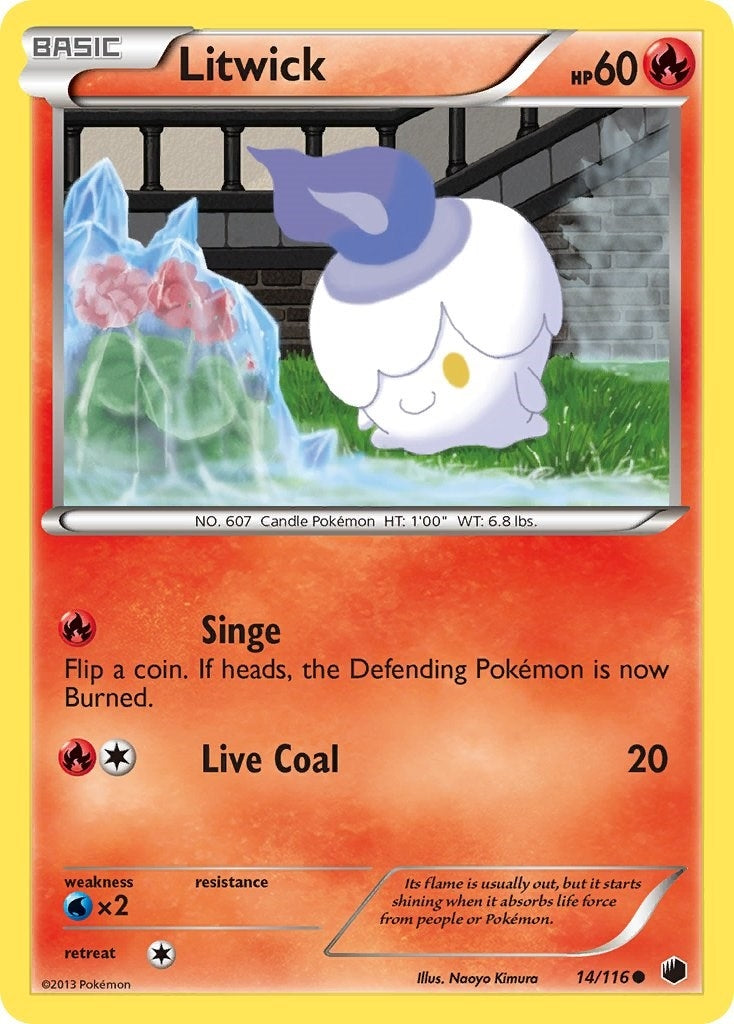 Image for Litwick (14/116) [Plasma Freeze] - Pokemon