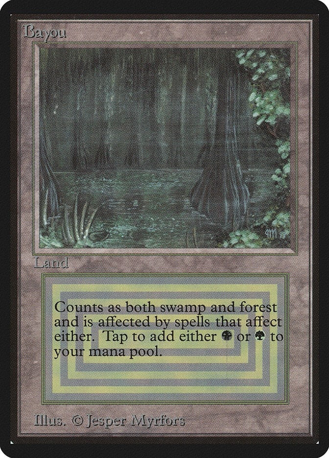 Image for Bayou [Beta Edition] - Magic: The Gathering