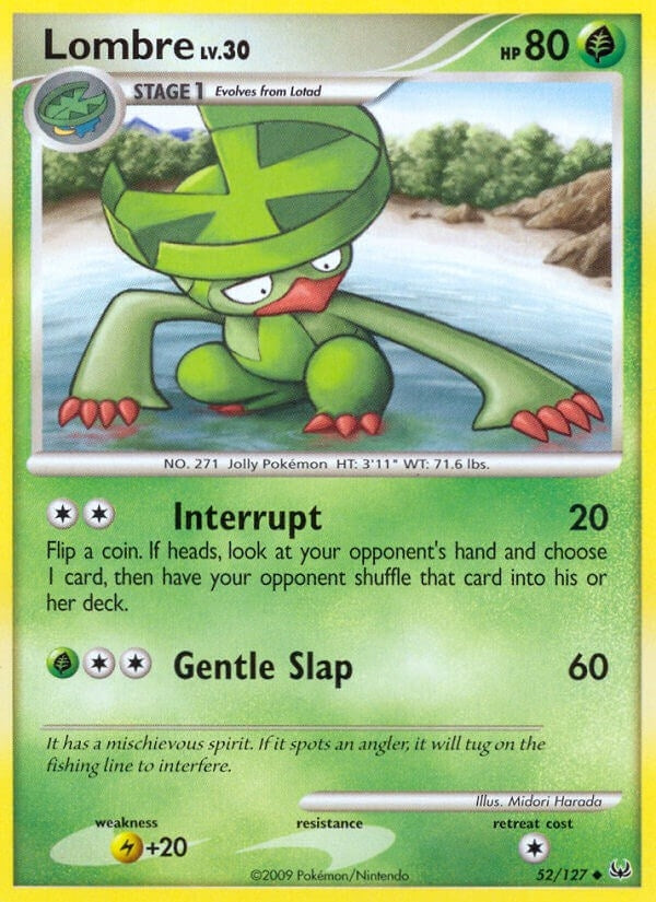 Image for Lombre (52/127) [Platinum] - Pokemon