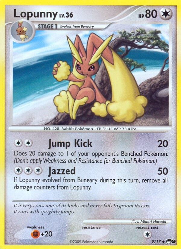 Image for Lopunny (009/017) [POP Series 9] - Pokemon