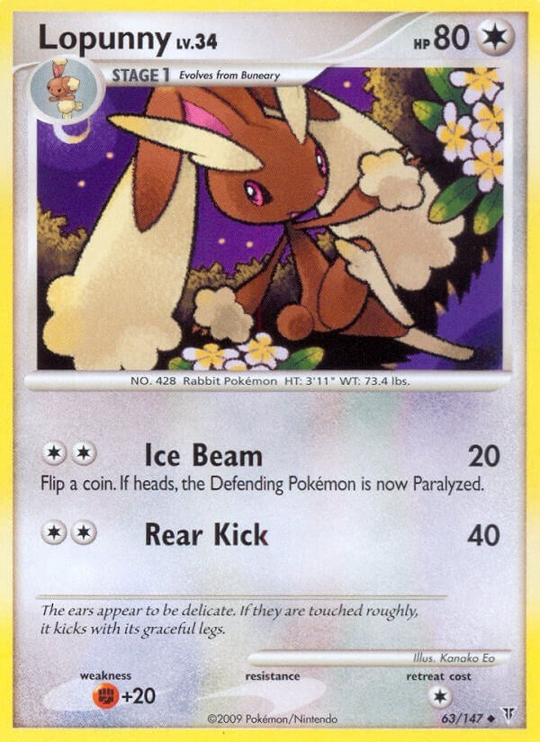 Image for Lopunny (63) [Supreme Victors] - Pokemon