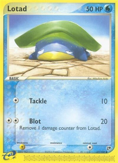 Image for Lotad (67/100) [Sandstorm] - Pokemon