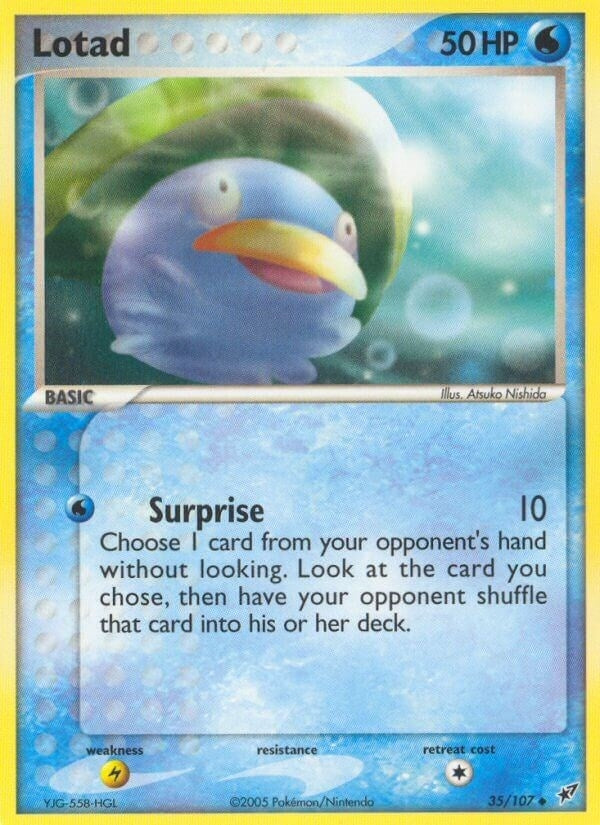 Image for Lotad (35/107) [Deoxys] - Pokemon