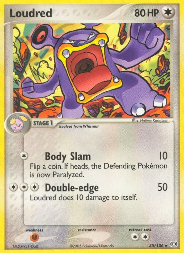 Image for Loudred (35/106) [Emerald] - Pokemon