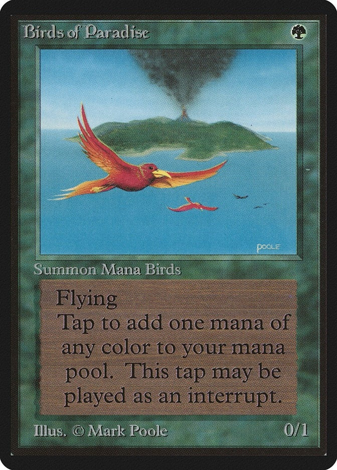 Image for Birds of Paradise [Beta Edition] - Magic: The Gathering