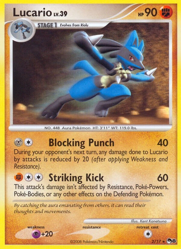 Image for Lucario (002/017) [POP Series 8] - Pokemon