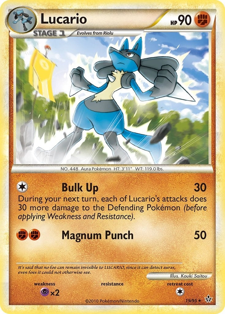Image for Lucario (19/95) [Unleashed] - Pokemon