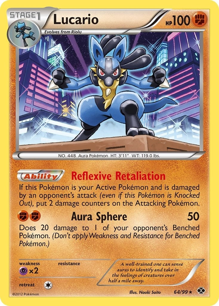Image for Lucario (64/99) [Next Destinies] - Pokemon