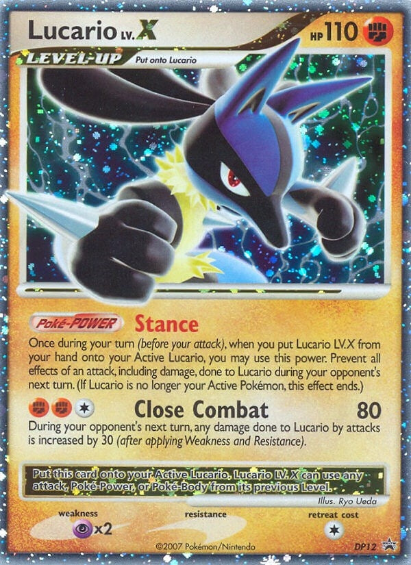 Image for Lucario LV.X - DP12 (DP12) [Diamond and Pearl Promos] - Pokemon