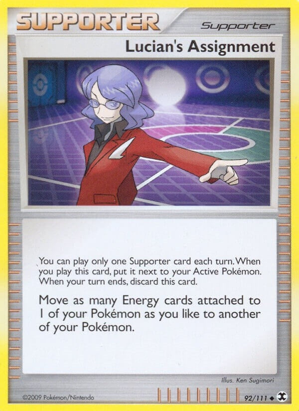 Image for Lucian's Assignment (92/111) [Rising Rivals] - Pokemon